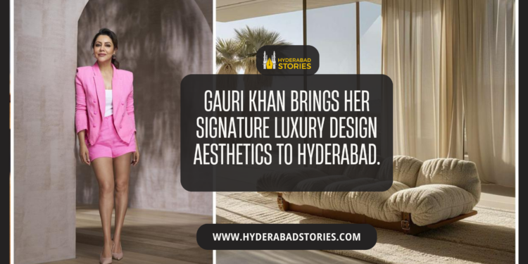 Gauri Khan brings her signature luxury design aesthetics to Hyderabad.