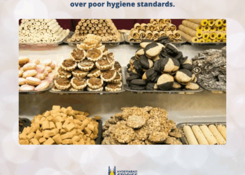 GHMC conducts raids on 60 sweet shops in Hyderabad, citing concerns over poor hygiene standards.