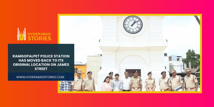 Ramgopalpet Police Station has moved back to its original location on James Street.