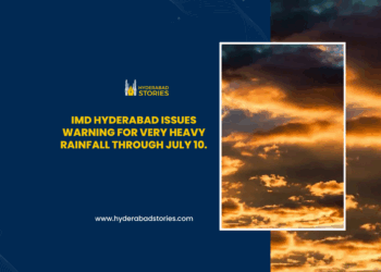 IMD Hyderabad issues warning for very heavy rainfall through July 10.