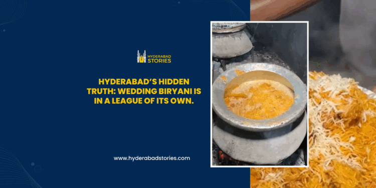 Hyderabad’s hidden truth: Wedding biryani is in a league of its own.
