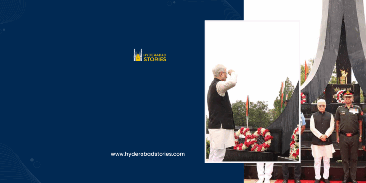 Wreath-laying ceremony held in Hyderabad to commemorate Kargil Vijay Diwas