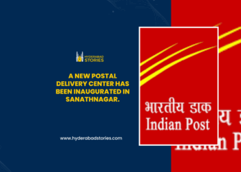 A new postal delivery center has been inaugurated in Sanathnagar.