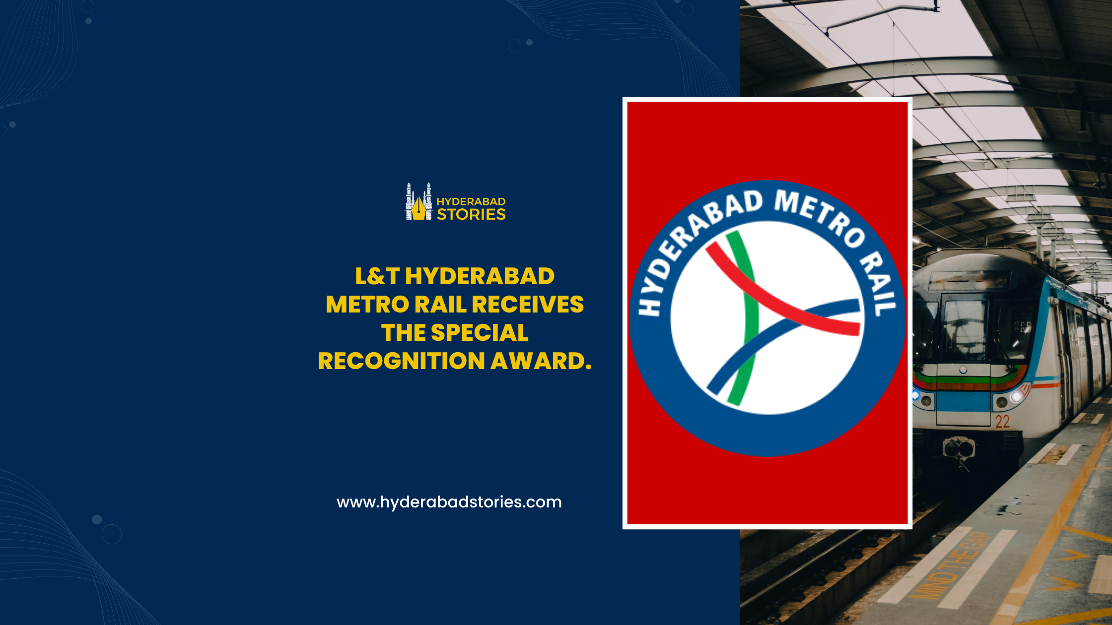 L&T Hyderabad Metro Rail receives the Special Recognition Award ...