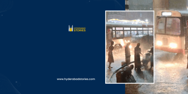 Hyderabad Mayor urges residents to avoid stepping out during rains.