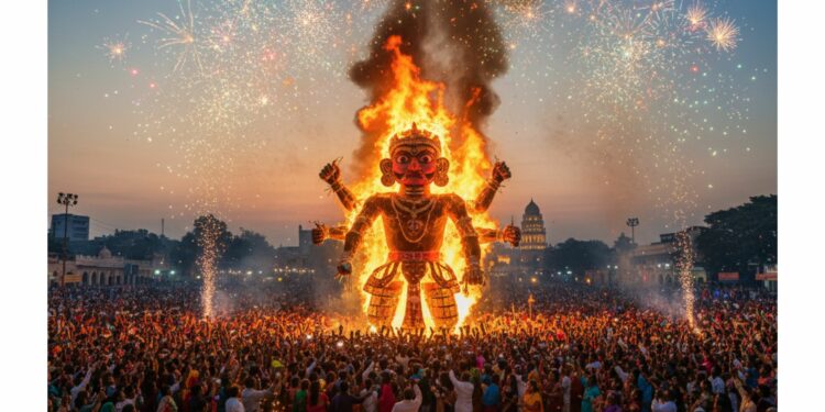 Hyderabad’s Grand Narakasura Vadha: Dawn of Victory on Diwali