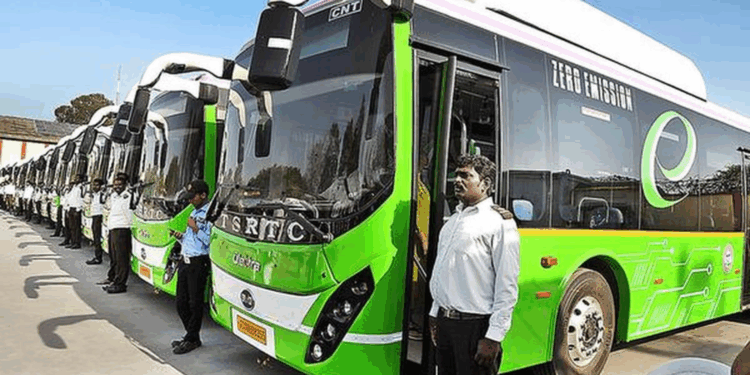 Hyderabad to Welcome 2,000 E-Buses: CESL Mega Tender Promises Greener Commutes