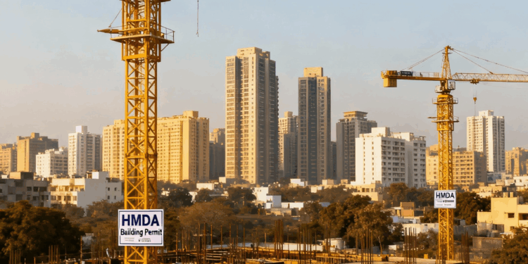 HMDA Generates ₹1,225 Crore from Real Estate Permits in 2025