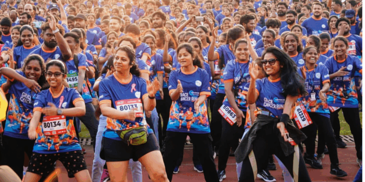 Over 30,000 Runners Participate in the Grace Cancer Run Hyderabad 2025