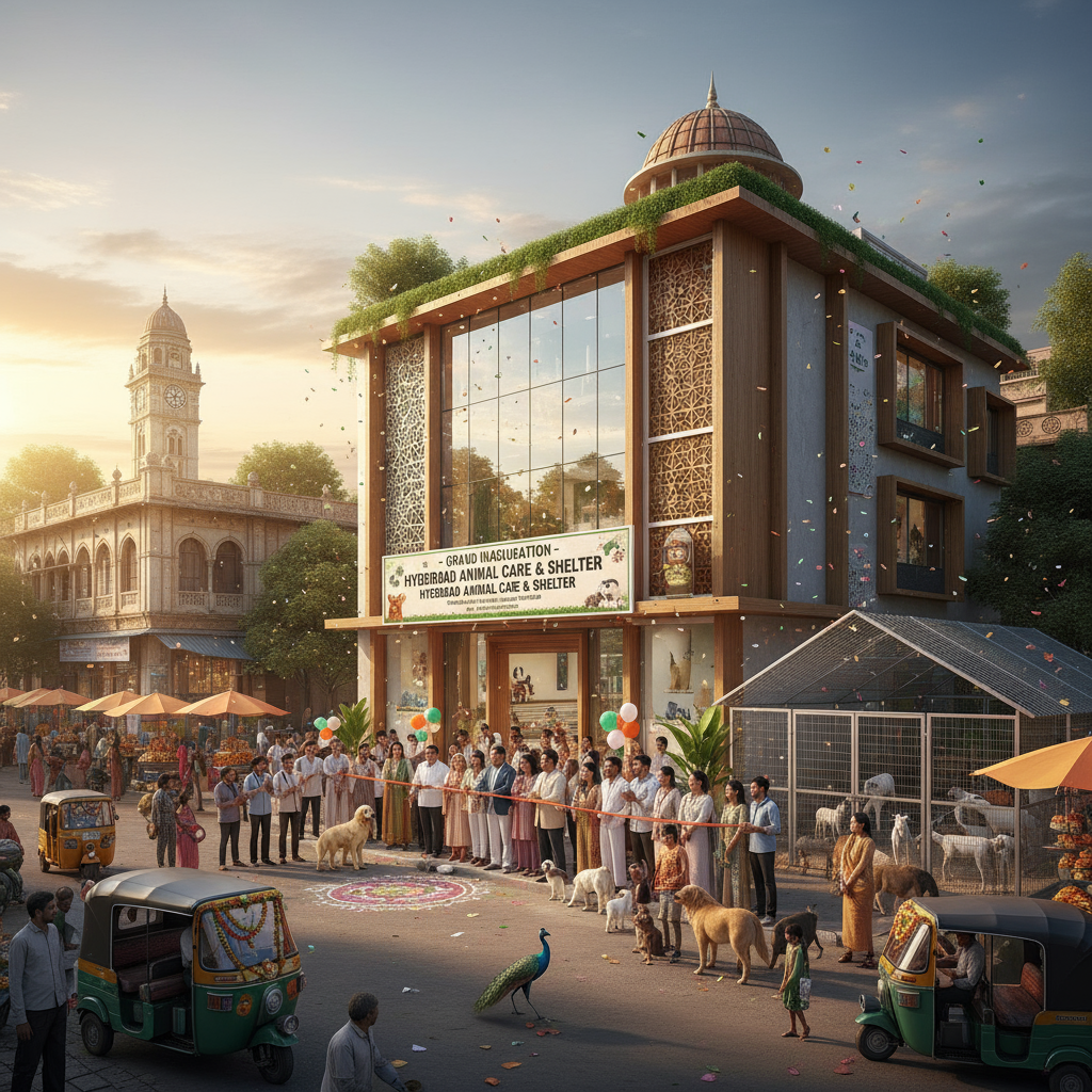 State-of-the-art GHSPCA facility to offer free treatment, surgery, and shelter for rescued and injured animals by July 2026 in Begum Bazar