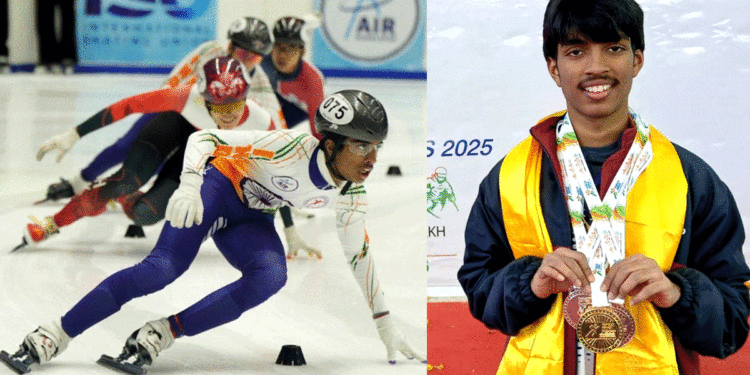 Telangana’s Pranav Madav Surapaneni Makes History as First from State to Qualify for Junior World Cup in Ice Skating