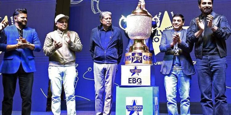 Hyderabad plays host to the grand launch of the Tollywood Pro League.