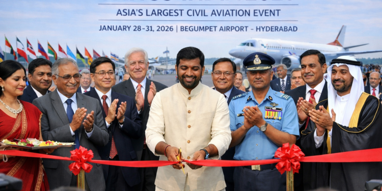 Hyderabad to host Wings India 2026 from January 28–31; delegations from 20+ countries expected.