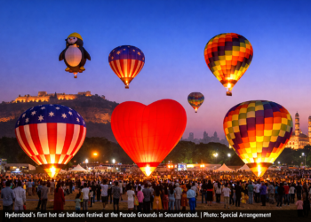 Hot air balloon festival set to take off in Hyderabad from January 16, offering morning rides and night glow spectacles