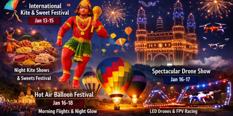 Kite Festivals to Drone Shows: Hyderabad Plans a Power-Packed January to Boost Tourism