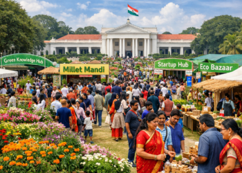 Udyan Utsav 2026 at Rashtrapati Nilayam attracts 8,000 visitors