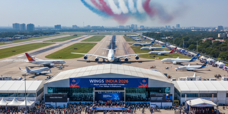 Hyderabad is set to host Wings India 2026 at Begumpet Airport, with the four-day event beginning January 28