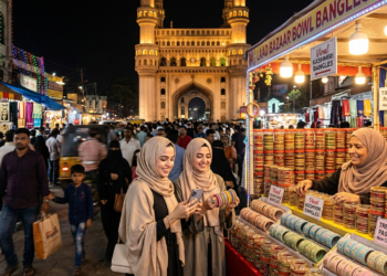 The Algorithm in the Arches: Charminar’s Viral Eid Makeover