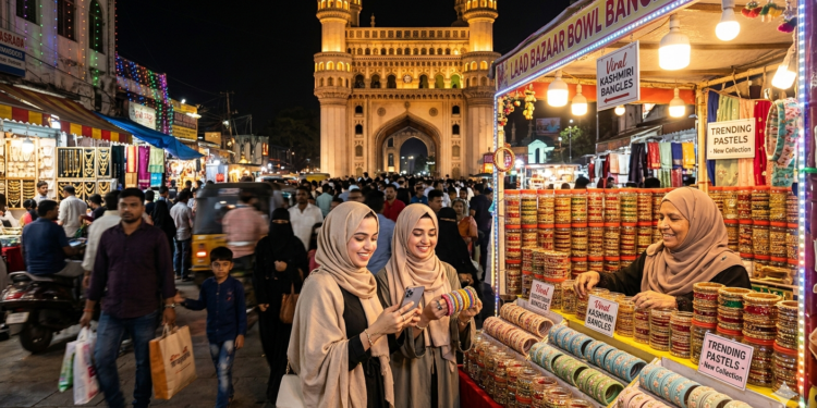 The Algorithm in the Arches: Charminar’s Viral Eid Makeover