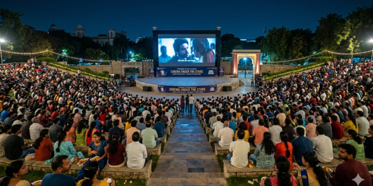 Hyderabad Under the Stars: Free Open-Air Movie Nights at Lalitha Kala Thoranam