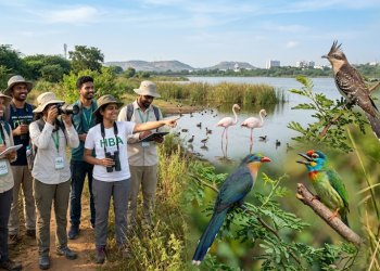 Wings Over Hyderabad: Citizen Scientists Uncover 248 Bird Species in Capital-Wide Survey