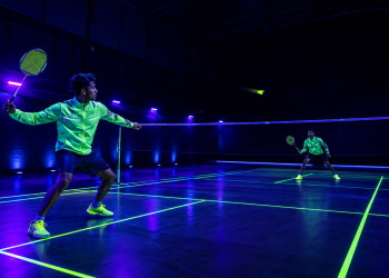 Hyderabad’s badminton scene gets a neon makeover