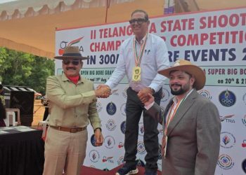 Hyderabad Veteran Shafath Ali Khan Wins Three Gold Medals at 69