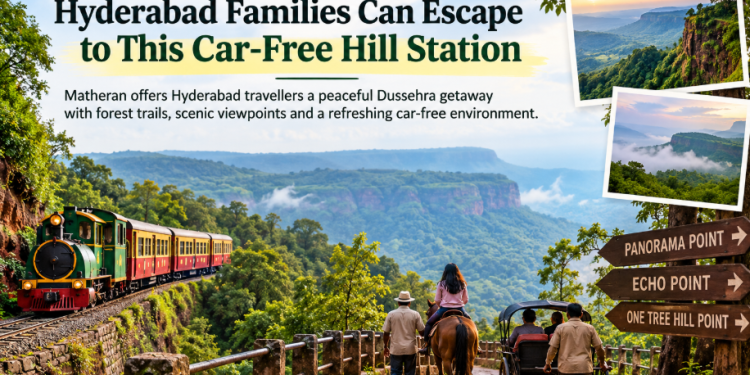 13-Day Dussehra Break: Hyderabad Families Can Escape to This Car-Free Hill Station